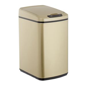 Petite poubelle rectangulaire – poubelle cuisine 5L en métal à pédale,  couvercle et seau en plastique– poubelle de bureau, cu[488] - Cdiscount  Maison