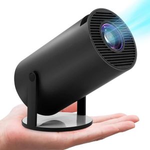 Vidéoprojecteur Mini Projecteur, Hy300 Videoprojecteur Portable, 4K-200 Ansi Auto Keystone Projecteur Avec Wifi 6, Bt 5.0, Jusqu'À 130 Pouces[J398]