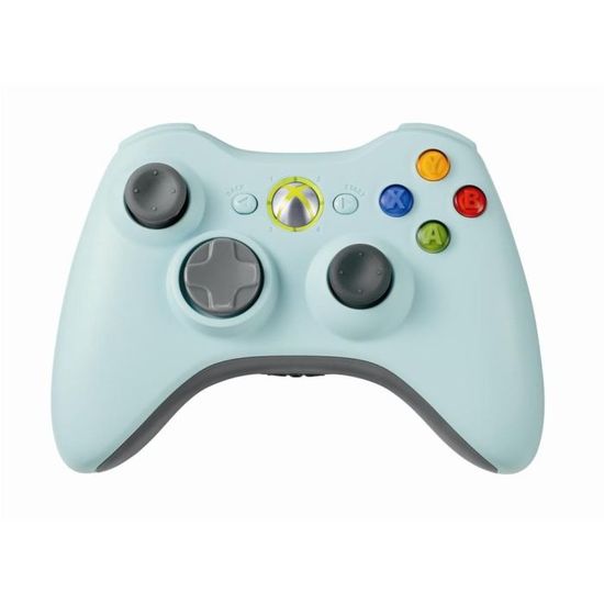 Manette Sans Fil Officielle Microsoft Xbox 360 BLANCHE + clavier