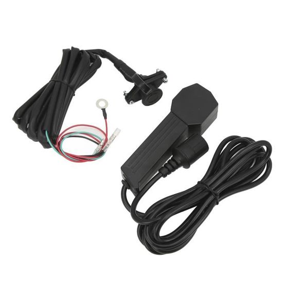 Reminnbor Interrupteur Au Pied De Guindeau Universel – 12/24V DC, Paire Montée/Descente, Pour Treuil D'Ancre Marine