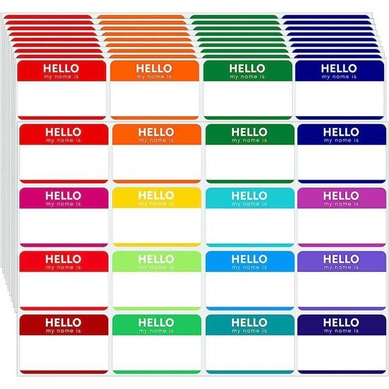 Lot De 102 Porte-Étiquettes Autocollants 10x6 Cm – Transparent, Étanche Et Ultra Résistant Pour Bureau, Maison & Voiture