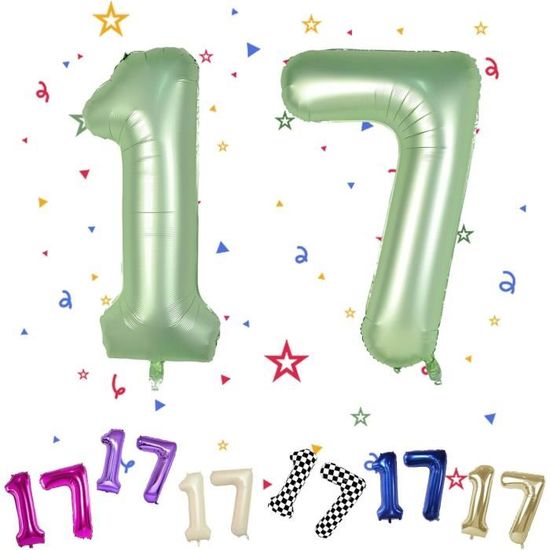 Décoration D'anniversaire Pour Femme 40 Ans Vert Sauge