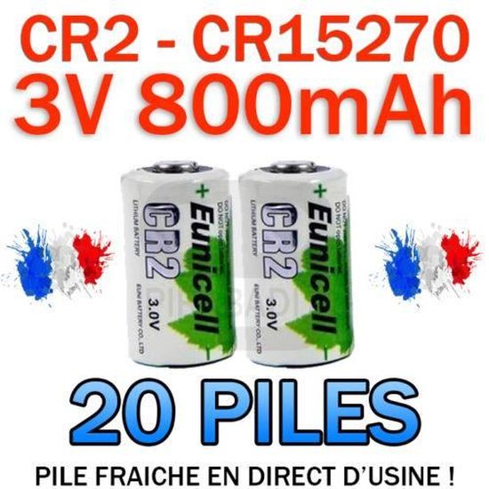 PILA LITIO CR2 BATTERIA DURACELL LITHIUM CR17355 3V SFUSA BULK - Foto 9