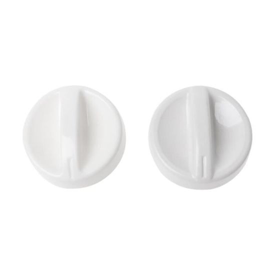 Bouton Interrupteur Four Universel SPARES2GO - Noir - Avec Adaptateurs - Toutes Marques