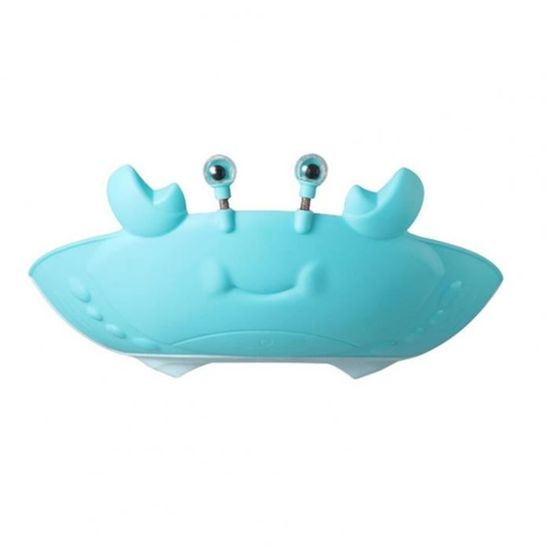Bonnet De Bain Réglable Pour Enfant - Vert, Protège Les Yeux Et Oreilles Du Shampoing, Lavage Des Cheveux Et Coupe