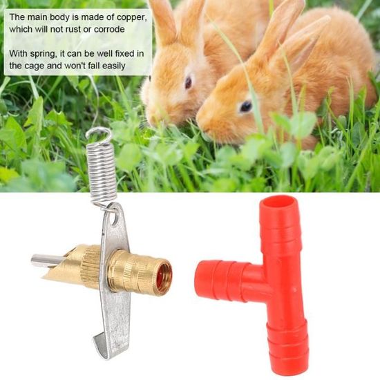 2X(20 X ABREUVOIR Automatique TéTine Porc Pour Truies De Porcelets TéTines 1838 EUR 69,47