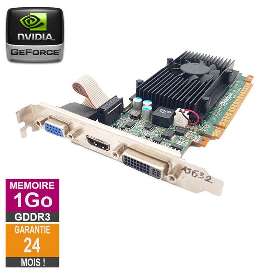 Tarjeta de Video Lenovo NVIDIA GeForce 605, 1GB DDR3, DVI, VGA, PCI