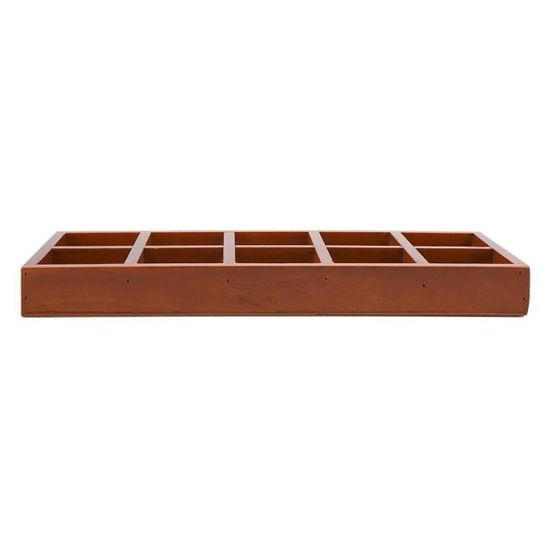 EIOLWJIEO Plateau à œufs en Bois de qualité Alimentaire et sans Odeur, Plateau de Stockage d'œufs de Grande capacité, boîte de Stockage d'œufs, Type 2