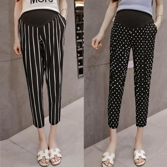 PLT Maternité - Legging Taille Haute Marron Chocolat Slinky