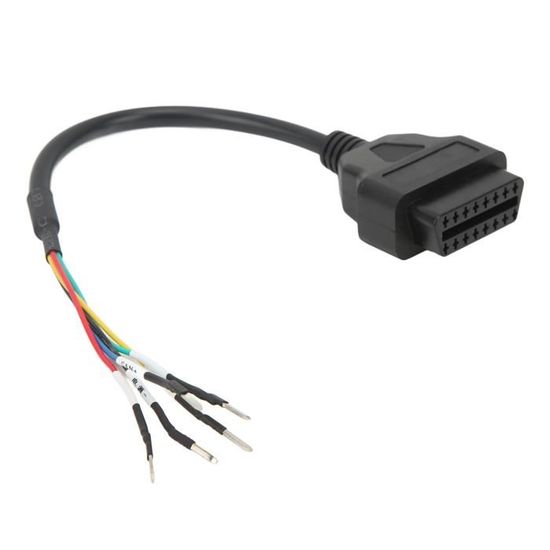 Câble D'alimentation OBD2 Vers Micro USB - Pour Caméra Embarquée, 12V-24V Vers 5V/3A, Mode Surveillance 24h/24 - 3