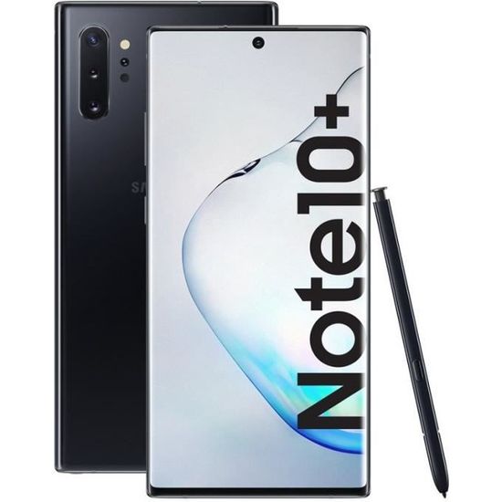 Samsung Galaxy Note 10 Plus 512GB Noir Libre Smartphone