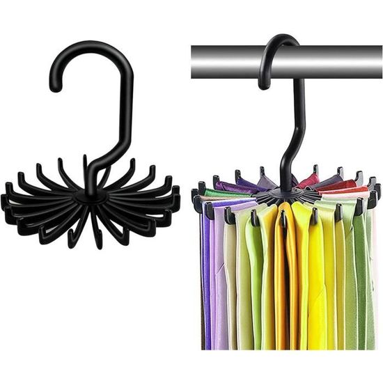Crochet De Porte Vertical – 3 Crochets Métal Pour Sacs à Main, Vestes, écharpes – Sans Perçage, Gain De Place - 6