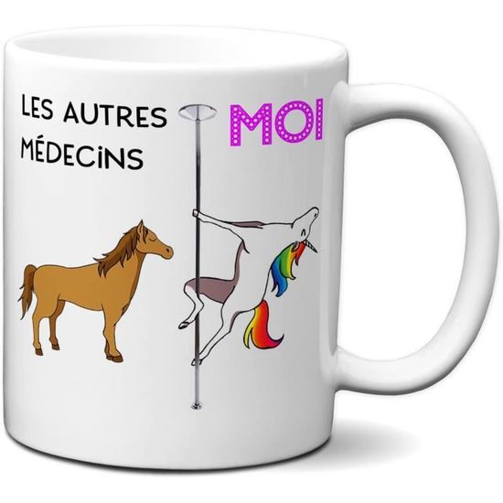 Tasse, Tasse à Café Avec Inscription Humoristique, Cadeau De Docteur