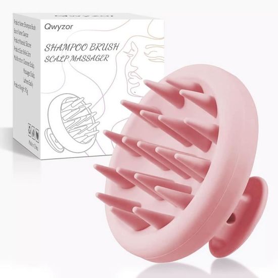 Brosse De Massage Pour Cuir Chevelu, En Silicone, Pour Exfolier Et — free download