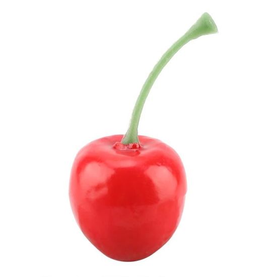 VPAFPEKG 30 Pièces Fraises Fruits en Plastique Artificiel Rouge Fraise Faux Fraises Fruits Artificielles Réaliste Rouges pour Maison, Cuisine, Décoration de Fête Décoration Accessoires de Photographie
