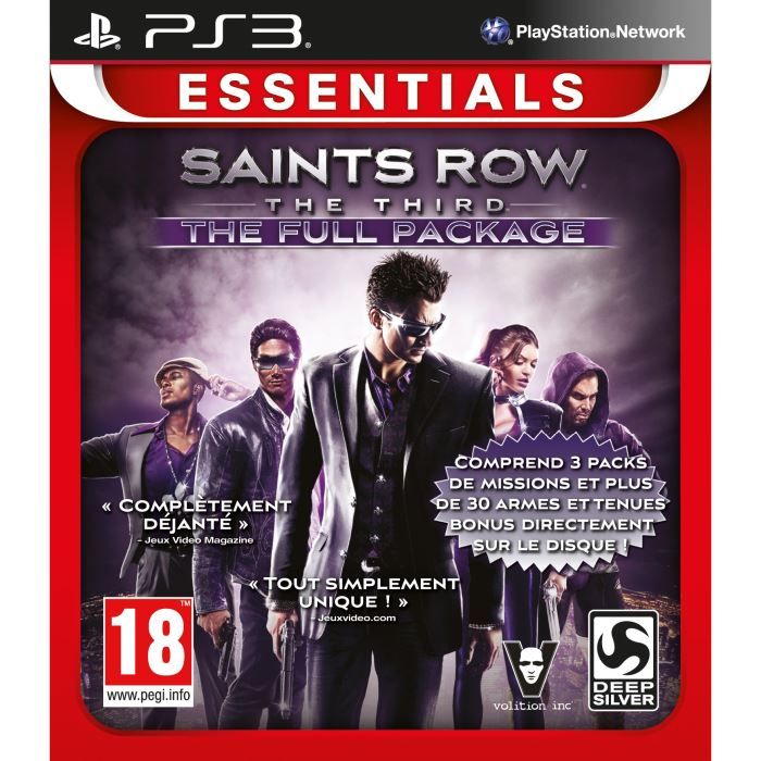 Saints Row 3 Le Gros Paquet / Jeu Console PS3