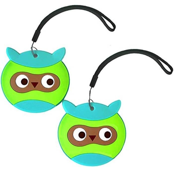 Bracelet De Montre Vendu Seul HHZPD Mignon Etiquettes de bagages pour - Sac amusement Balises, accessoires Voyage, Cadeaux Set 2