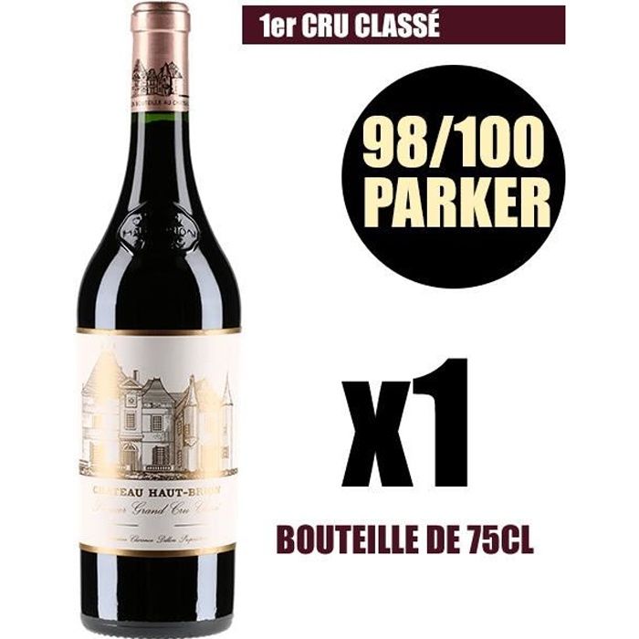 X1 Château Haut-Brion 2012 75 cl AOC Pessac-Léognan Rouge 1er Cru Classé Vin Rouge