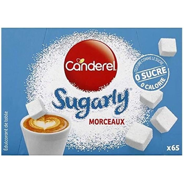 Canderel Sugarly Édulcorant de Table 65 morceaux