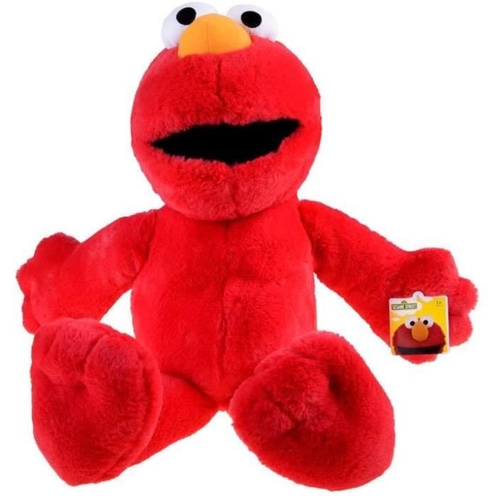 Sesame Street Jouet en Peluche Souple Elmo de 60 cm