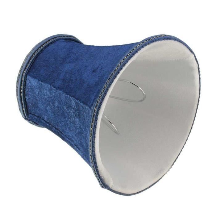 U Abat-jour abat jour vendu seul lampe de table de bureau 80*120*110mm Bleu profond Aw08192