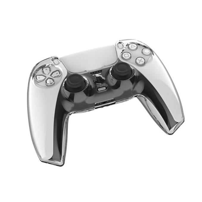 PS5 accessoire Compatible Étui de Protection pour PS5 Digital Edition Antidérapant Housse de Protectrice Crystal manette non inclus