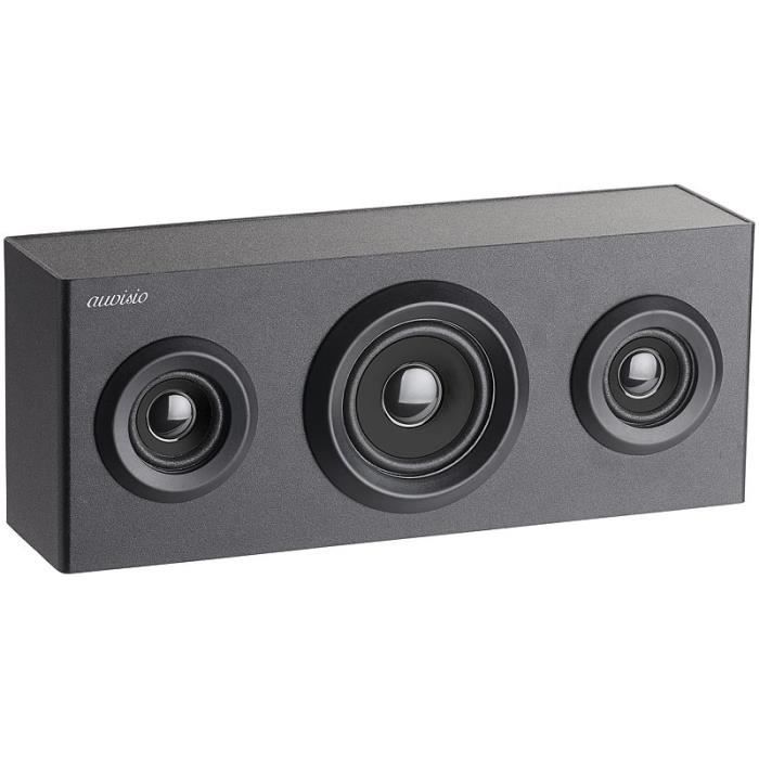 Enceinte active 2.1, 6 W, bluetooth et boîtier en bois