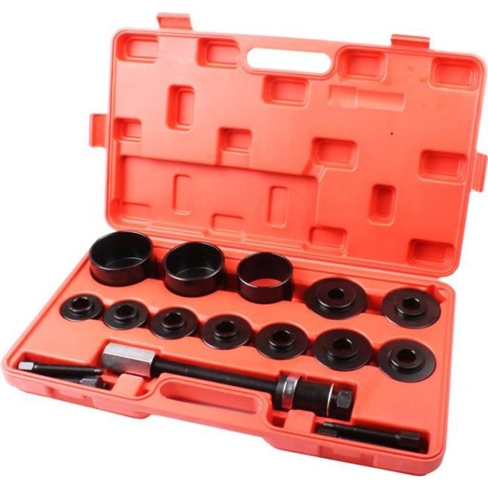 Kit arrache extracteur de roulements d'essieu outils démontage voiture 26 pièces