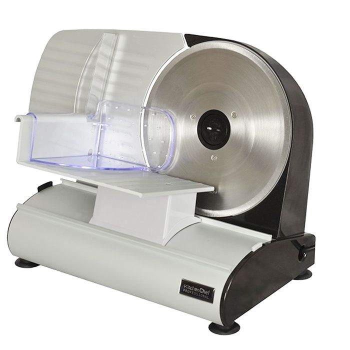 Kitchen chef - trancheuse électrique 200w 22cm - kcptrq258