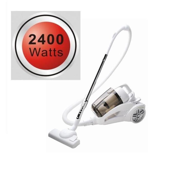KLAISER - Puissance 2400W - Aspirateur Sans Sac Klaiser Turbo - Ultra Puissant