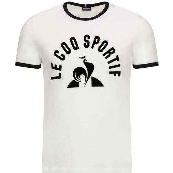 T-shirt Le Coq Sportif Essentiels blanc homme