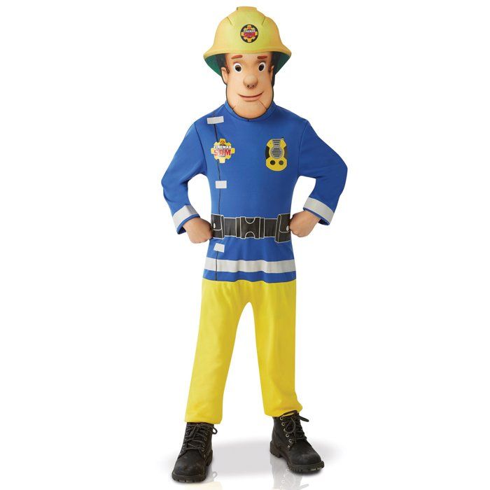 DÉGUISEMENT SAM LE POMPIER GARÇON 2/3 ANS