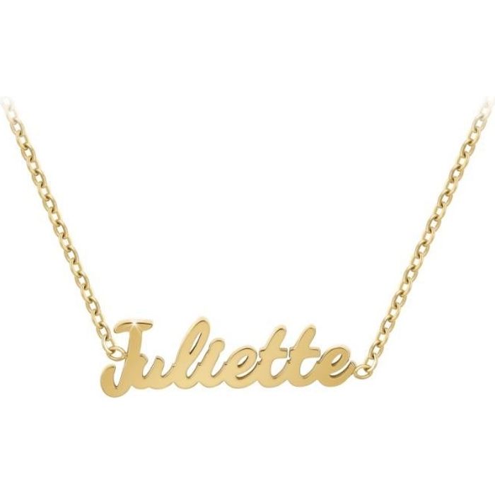 Juliette - Collier prénom