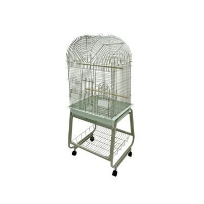 Cage perroquet Viona beige 56x43x143cm