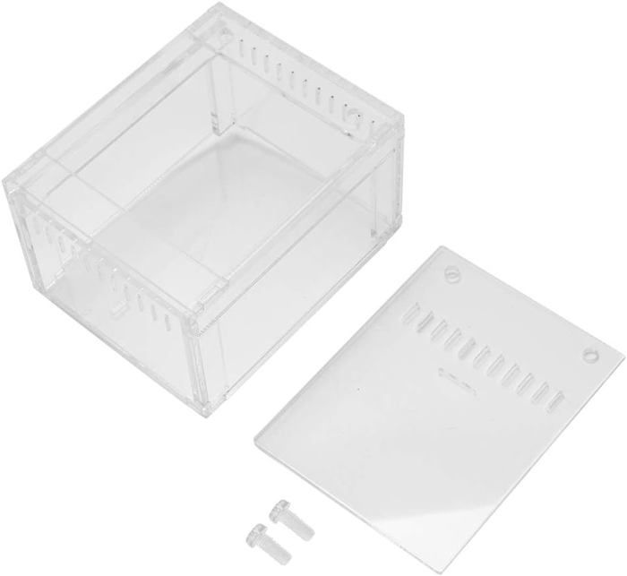 KOMBIUDA 10 Pièces Boîte Élevage Transparent Pour Reptiles Et