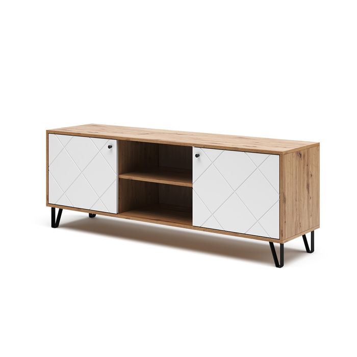 Meuble tv Nizza 150x55.2cm Chêne Artisan Vicco 40254 Meuble tv Nizza 150x55.2cm Chêne Artisan Vicco 40254