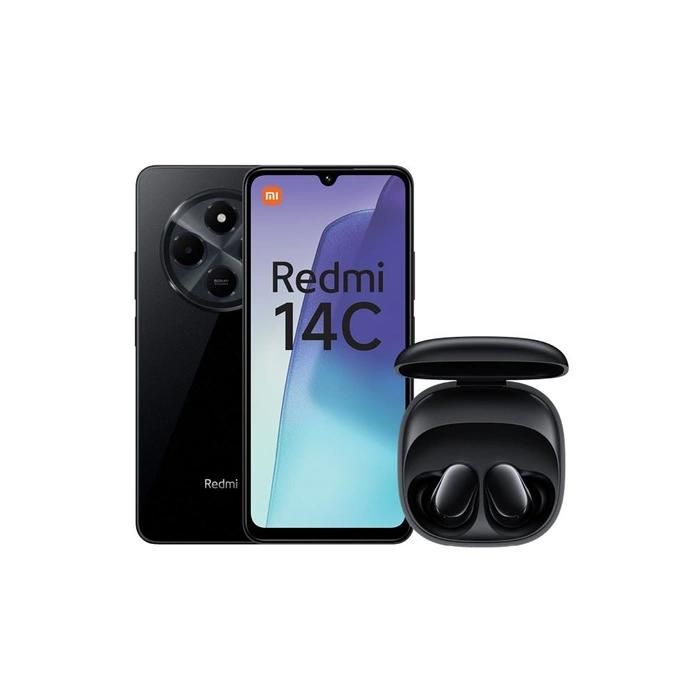 Pack Smartphone Xiaomi Redmi 14C 6 88 Double SIM + Redmi Buds 6 Play - vue 3