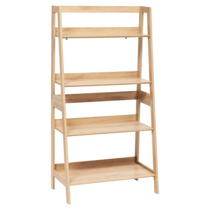 Etagère 4 niveaux Abana bois clair - 5 five simply smart