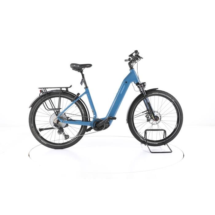 Vélo électrique - HoheAcht AMO Tereno - bleu - Vélo électrique de trekking - Shimano 630 Wh Reconditionné - Hoheacht