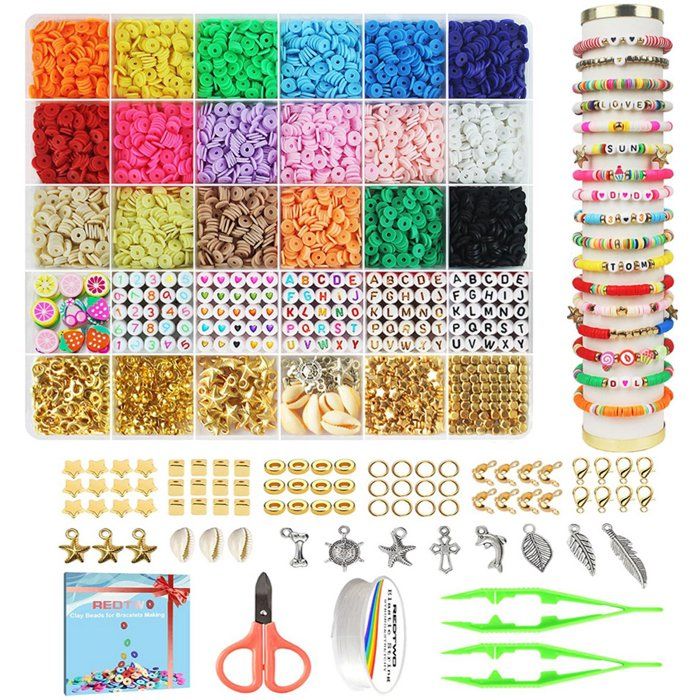 Kit de Fabrication de Bracelets d'Amitié pour Filles, Art et Artisanat pour Enfants, DIY Kit