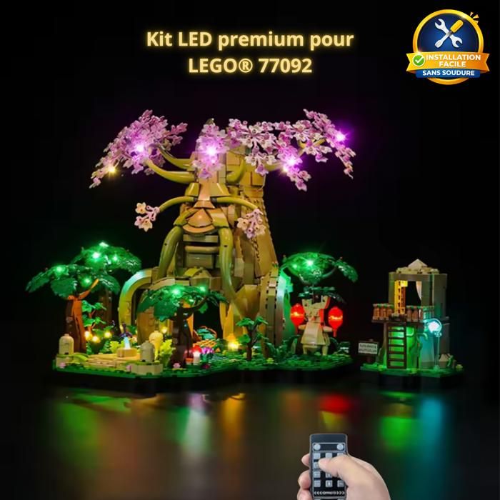 Kit LED – Installation facile pour LEGO® Zelda 77092 – Télécommande incluse
