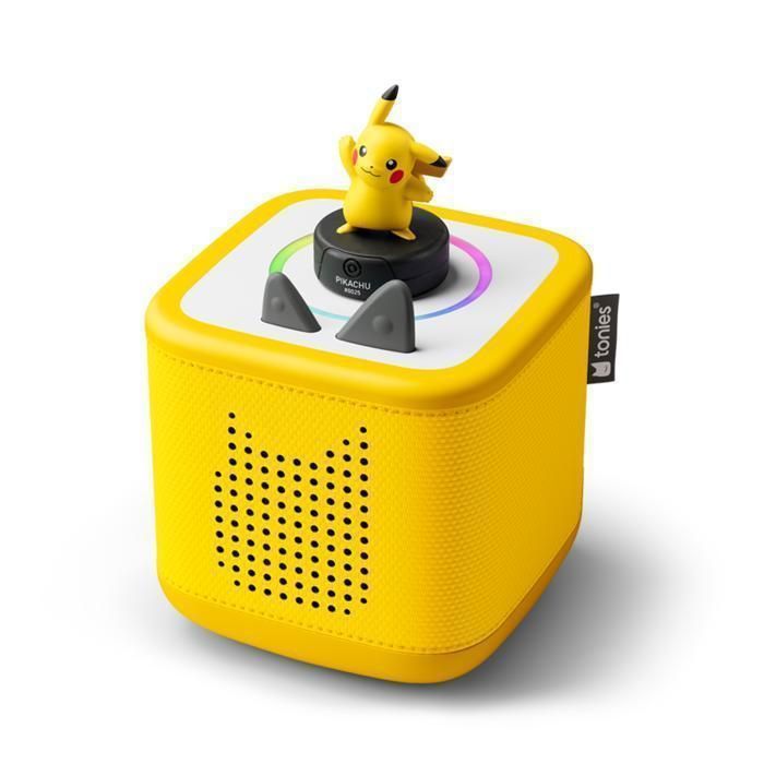 Coffret Toniebox 2 - TONIES - 11004943 - Jaune Éclair - Pokémon - avec Tonie Pikachu