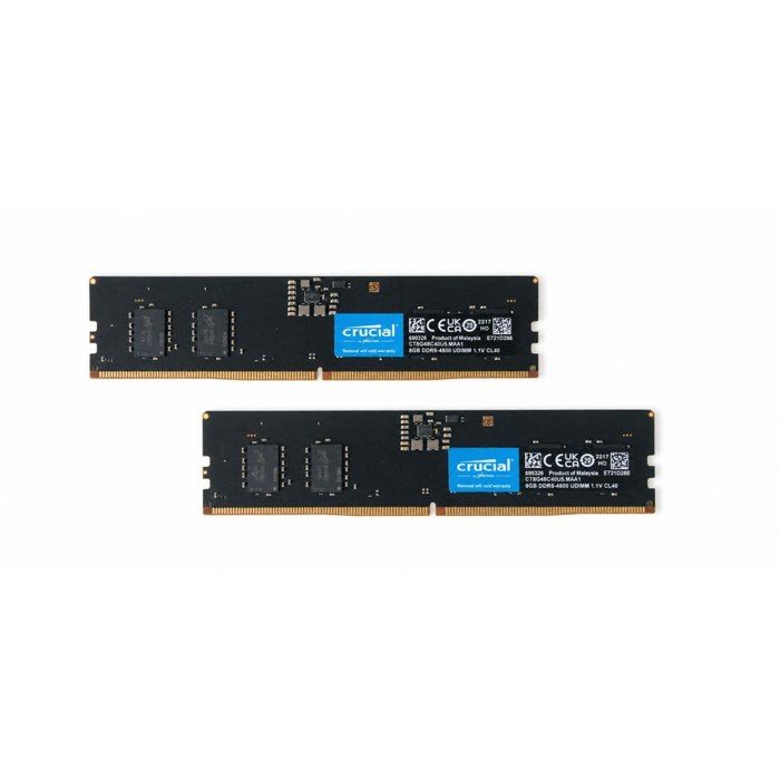 Acheter Kit barrette mémoire Crucial 16 Go (2 x 8 Go) DDR5-4800 CL40 UDIMM CT2K8G48C40U5 Reconditionné - 299,00 € Kit barrette mémoire Crucial 16 Go (2 x 8 Go) DDR5-4800 CL40 UDIMM CT2K8G48C40U5 Reconditionné - Crucial reconditionné disponible sur Cdiscount Seconde Vie