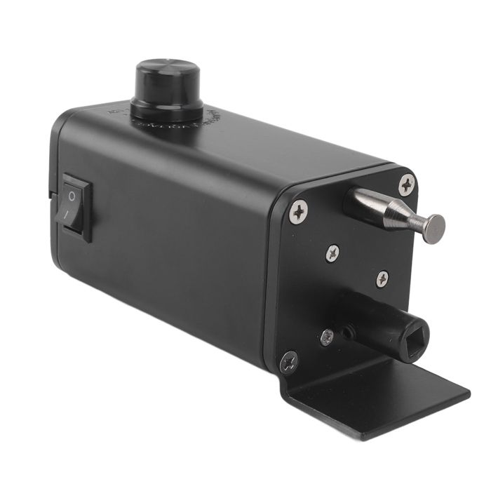 Moteur de Rôtissoire pour Barbecue Portable Vitesse Réglable Couple élevé Moteur de Gril 5 V-12 V avec Câble USB