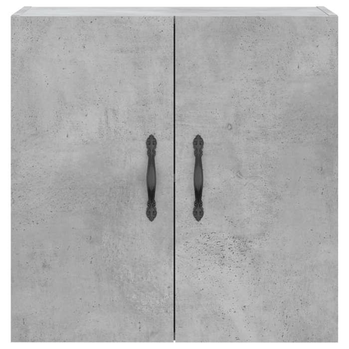Armoire murale gris béton 60x31x60 cm bois dingénierie_2 ans garantie_65053