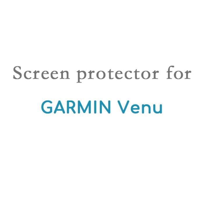 Venu 3 Pièces-Protecteur d'écran 500D pour Garmin Venu Plus, film de  protection souple en TPU, accessoires po - Cdiscount Téléphonie