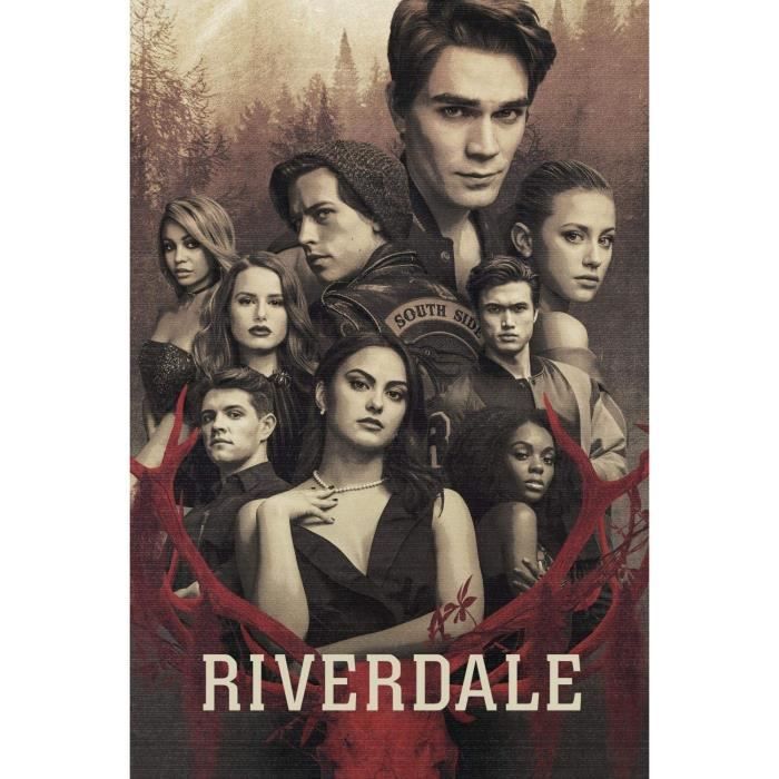 Riverdale TV Show Posters Puzzle 1000 pièces, Convient aux Adultes et ...