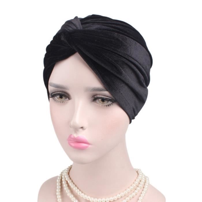 Panamas,OIKAY Femmes Islamique Pri/ère Turban Solid India Chapeau Musulman /À Volants Cancer Chemo Bonnet Turban Wrap /Écharpe Cap Casquettes Bonnets Chapeaux Bobs B/érets