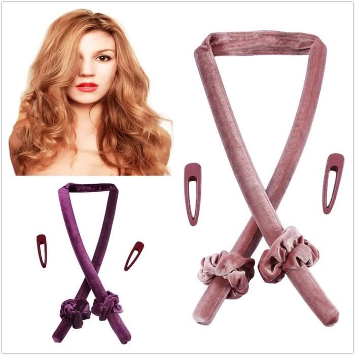 Lot De 20 Bigoudis Thermo-ondulés Avec Peigne - Pour Cheveux à Chauffer