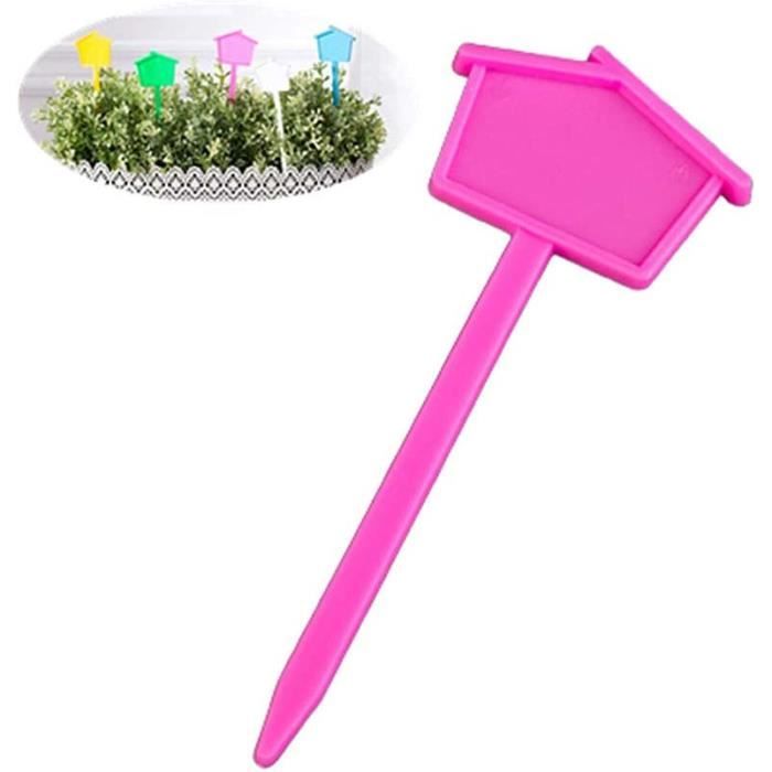 20 étiquettes De Jardin En Forme De T - Environ 10x4 Cm, En Bois, Pour Marquer Les Plantes Et Semis